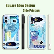 Casing For Realme C20 C25 C25S C25Y 9i Narzo 30A money new 1000 peso DJU03 Phone Case Square Edge