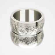 英國硬幣戒指 25 便士 1977 年 Replca 硬幣戒指男士硬幣戒指禮物