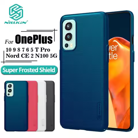 Nillkin Super Frosted Shield Case For OnePlus Nord CE 2 N10 N100 5G 10 9 8 8T 7 7T 6 6T Pro Hard PC 