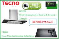 TECNO HOOD AND HOB BUNLE PACKAGE FOR ( KA 9228 &amp; T 788GI ) / FREE EXPRESS DELIVERY