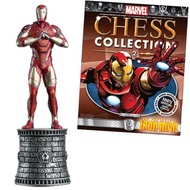 Eaglemoss/Marvel Ironman Hand Painted Resin Metal chess /figure