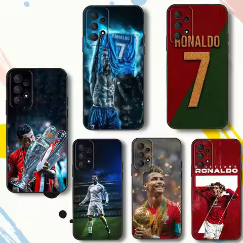 C-CR7S Football R-Ronaldo-ES Phone Case For Samsung Galaxy A 80,72,73,91,53,22,51,52,5G,Plus,J,Note 