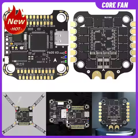 F405 V3 3-6S 30X30 F405 Flight Controller Wireless Betaflight Configuration BMI270 Drone FC Stack fo