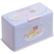San-X Rilakkuma 鬆弛熊 日版 口罩 收納盒 儲物盒 口罩盒 內置彈簧 可存放50-60個口罩 成人口罩 小童口罩 2022 (嬰兒造型)