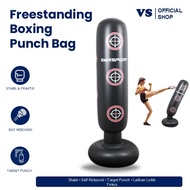 Vertical Punching Bag Inflatable Punching Bag Pole 160cm Freestanding - TaffSPORT DS0097