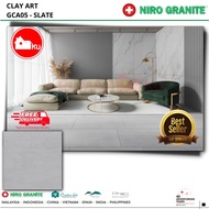 NEW LANTAI GRANIT NIRO GCA05 ( clayart slate ) matt uk.60x120 ORIGINAL