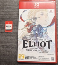包香港本地順豐  Nintendo Switch 2 艾略特冒險譚 千年傳說 中文版 連特典code 包本地順豐