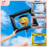 Shiny Inflatable Photo Frame Balloons, 75x98cm 50x59cm, Ideal for Graduation, Wedding and Baby Showe