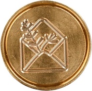 Elban HERBIN hb40413 Sealing Stamp Replacement Stamp Motif [Envelope] Diameter 0.9 inch (24 mm), Bra