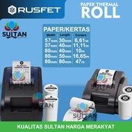 Thermal Receipt Paper Cashier Printer EDC Receipt Paper Rusfet Thermal Receipt Paper
