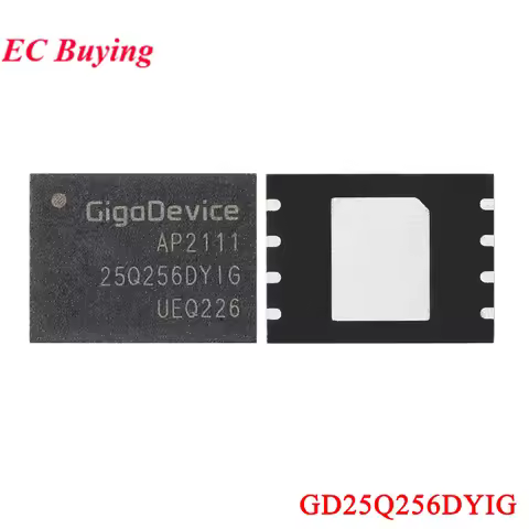 GD25 GD25Q256DYIG 25Q256DYIG GD25Q256 25Q256 WSON-8 WSON8 256M bit 3.3V Serial Flash Memory Chip IC 