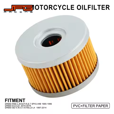 Motorcycles Oil Filter Filters For SUZUKI DR650 RSE L M N P R S T SP43 44B DR650 S-L5 L6 DR650 SE-V 