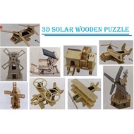 Toys Puzzles 3D Solar Wooden Puzzles