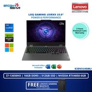 LENOVO LOQ 15IRX9 83DV019GMJ Gaming Laptop - 15.6 FHD IPS 144HZ/I7-13650HX/16GB/512GB/RTX4050/W11/2Y