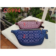 coach CG994 Warren Belt Bag Women Men Waist Pouch