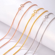 Rantai Leher  Emas 750 Tulen Italian Design Authentic 750 Gold Necklace