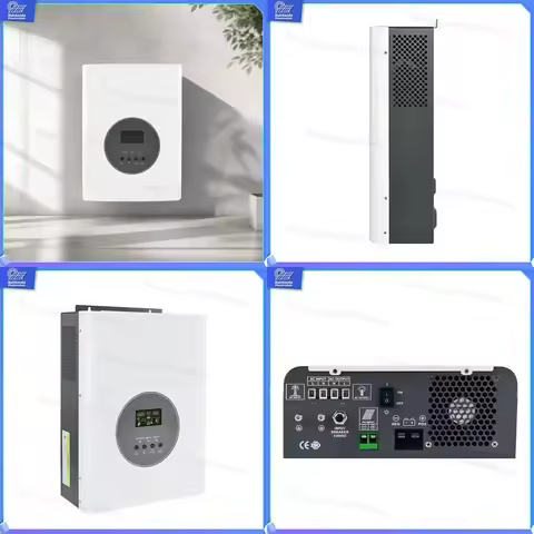 5KW 8KW 10KW Hybrid Solar Wind Inverter 220V Low Frequency Off Grid Power System Home Energy Storage