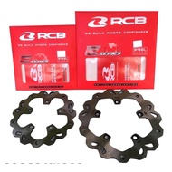 Y16 NON ABS / Y15 RCB E-series brake disc plate front 267mm & 245mm  & Rear 203mm  * 5 screw hole pn