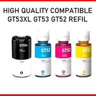 PREMIUM QUALITY HP OEM GT53XL GT53 GT52 GT51 refill ink Compatible For GT5810 GT5820 HP315 HP415 HP 