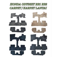 Floor Mat Carpet / Karpet Kereta Honda Odyssey RB1 RB2 03-08 Floor Mat Carpet / Karpet Kereta