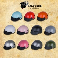 Fashionable half-face painted helmet in all colors, with cool ventilation holes, Freesize (54-58cm)