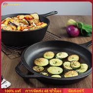 Winnereco Skillet Skillet Skillet Prying Pan Pan Pan Pan 10 นิ้วสำหรับทอดการทำอาหารปิ้งย่างกลางแจ้งใ