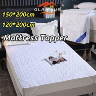 [SG] 200*150CM Mattress Protector Topper Mattress Protector Waterproof Cover Fitted Bedsheet With Elastic Bands