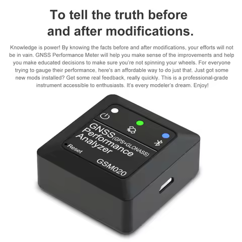 NEW SKYRC GNSS GSM020 Performance Analyzer for RC Car Airplane Helicopter FPV Racing Drone G-force M