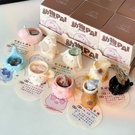 Cute Animal PAL Crystal Stone Blind Box 2.0 Home Desktop Decoration Girls Gift Souvenir Small Object