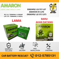[ Installation Provided ] 55B24R | 55B24L | NS60S | NS60L ] Amaron Hi Life | Car Battery Bateri Kere