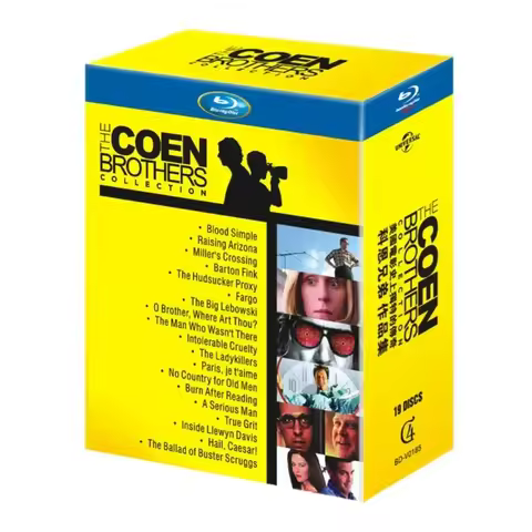 The Coen Brothers Collection 19 Discs Collector's Edition Blu-ray Disc