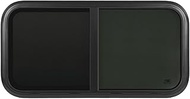 Black RV Window, High Strength Horizontal Sliding RV Window UV Resistant Tempered Glass 35.4 X 17.7i