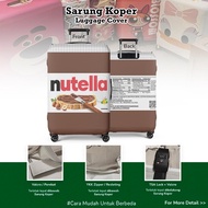 Nutella Luggage Cover - Luggage Cover Luggage Protective/ Luggage Cover
