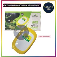 Venus Aqua Aquarium Air Pump AP-930 Single Nozzle Outlet (3.5W/4.5L/min)