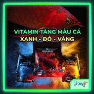 Arowana Color Enhancer Vitamin, Arowana Color Enhancer. Red Burn, Solid Gold, Metallic Blue (Thailan