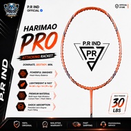 【P.R IND】Harimau Pro Head-Heavy Offensive Badminton Racket 4U/5U Malaysia Limited Edition