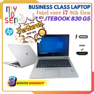 Laptop HP EliteBook 830 G5 i7 8th Gen DDR4 RAM 256GB m2 SSD HDMI Thunderbolt used REFURBISHED notebook