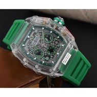 Richard Mille men's watch with class green dial