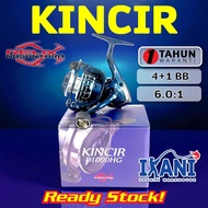 Relix Nusantara KINCIR Spinning fishing Reel 1000 1000HG D1000HG 3000HG mesin pancing UL ultralight