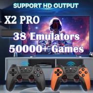 New Game Stick X2 PRO Video Handle Game Console 48 Emulators 64g 128g 40000+ Retro Games 4K HD Game 