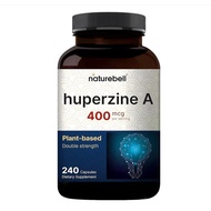 NatureBell, Huperzine A 400mcg, 240 Capsules (Brain, Focus & Memory Support) JC6Y