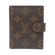 棕色 原花帆布 Card Holder 金扣 卡夾【LOUIS VUITTON LV 路易威登】 R20007