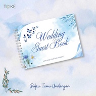 Aesthetic Wedding Guest Book A4 Wedding Guest Book Wedding Invitation Guest Book/