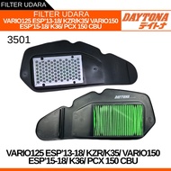 AIR FILTER 3501 VARIO125 ESP 3,13-18/ KZR/K35/ VARIO150 ESP 315-18/ K36/ PCX 150 CBU DAYTONAOriginal