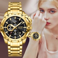 LIGE Watch For Women Fashion Watches Ladies Creative Steel Women's Bracelet Watches Female Waterproof Clock Relogio Feminino BOX