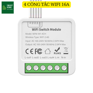 Công Tắc Wifi Thông Minh Tuya Smart life 16A- Giá Rẻ - App Smart life Tuya -Wifi 3G 4G - công tắc hẹ