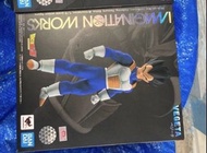 噴咗藍色頭髮 Bandai Imagination Works Dragon Ball Z 龍珠 1/9 Vegeta 比達 Action Figure
