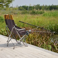 Outdoor Ultra-Light Aluminum Alloy Folding Chair Household Portable Lunch Break Chair Recliner Armchair Fishing Chair Leisure Chair