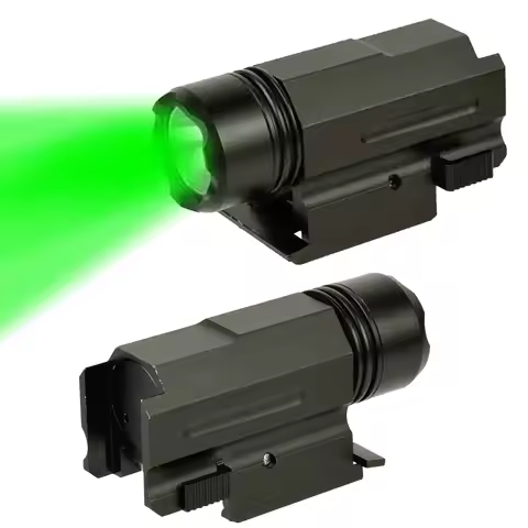 Tactical Airsoft Mini Quick Detach Handgun Glock 17 19 Gun Flash Light Torch Flashlight With 20mm Pi