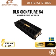 DLS Signature Series S4 - 4 Channel Amplifier 90W RMS X 4 Designed by Gordon Taylor